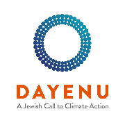 Dayenu: A Jewish Call to Climate Action Logo